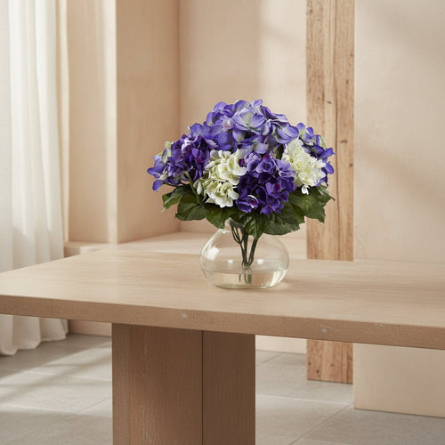 Blooming Hydrangea Bowl Arrangement - TidyPlant