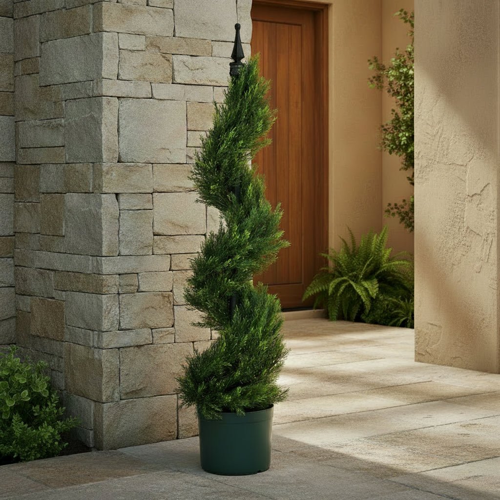 Cypress Spiral Topiary - TidyPlant