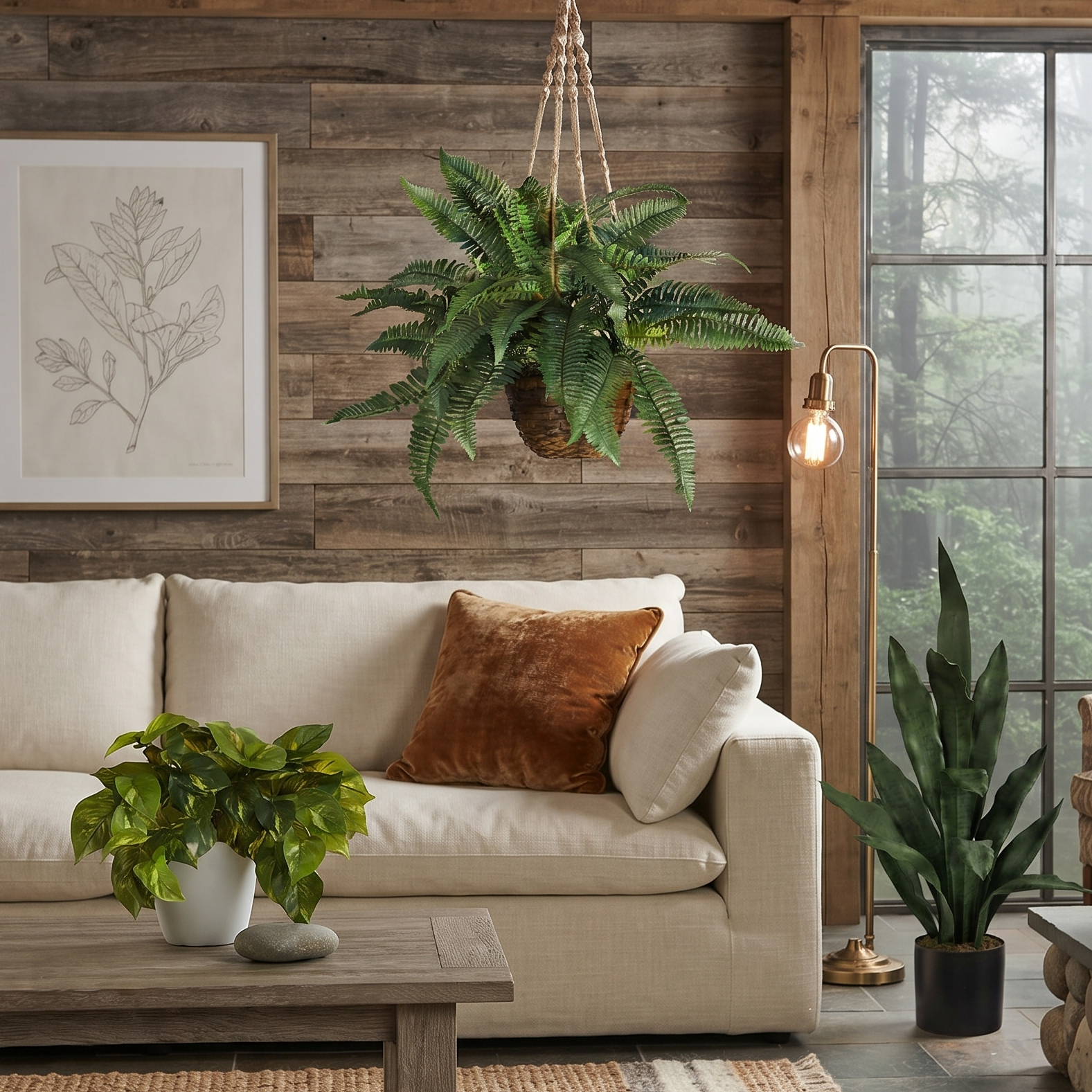 Effortless Houseplant Trio Bundle - Realistic Faux