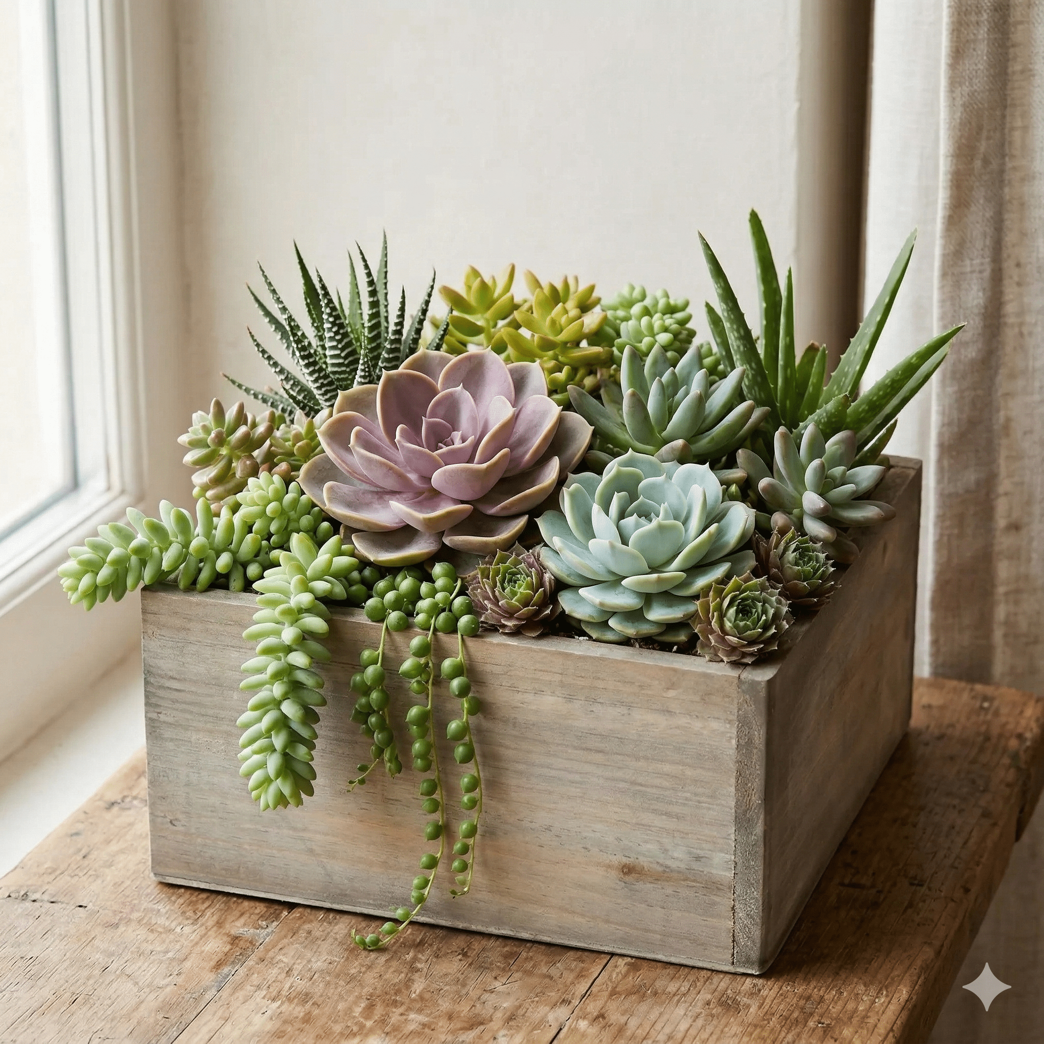 The Grove 7" in Natural - TidyPlant: Living Arrangements