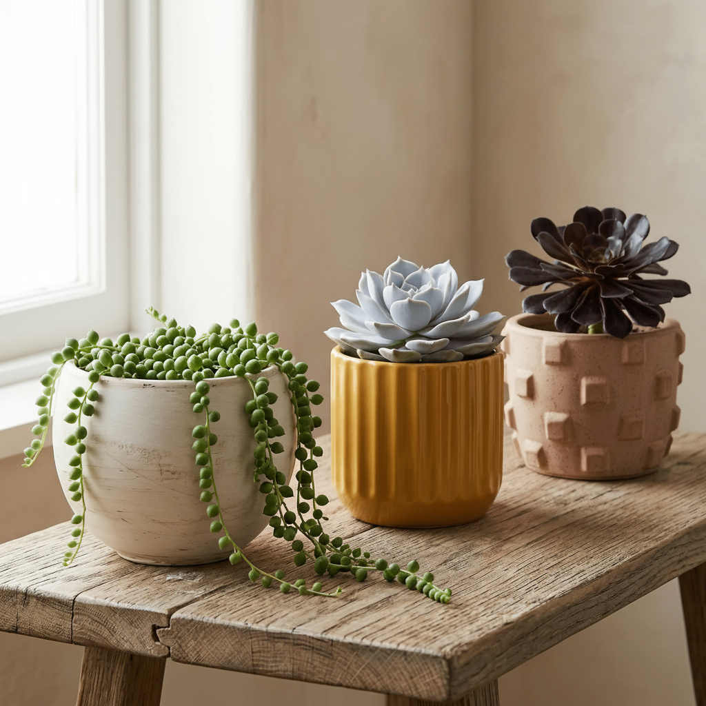 The Trio: Drift - TidyPlant: Living Arrangements