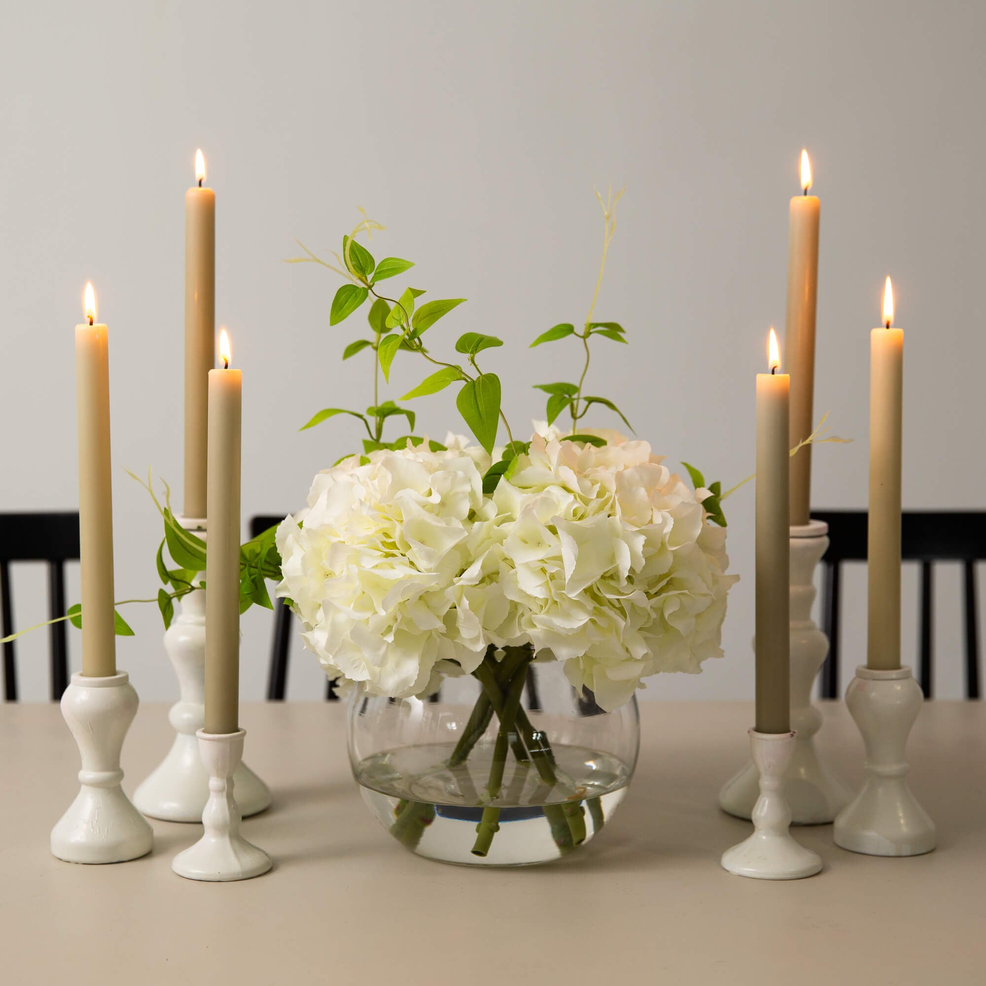 White Hydrangea Arrangement - TidyPlant