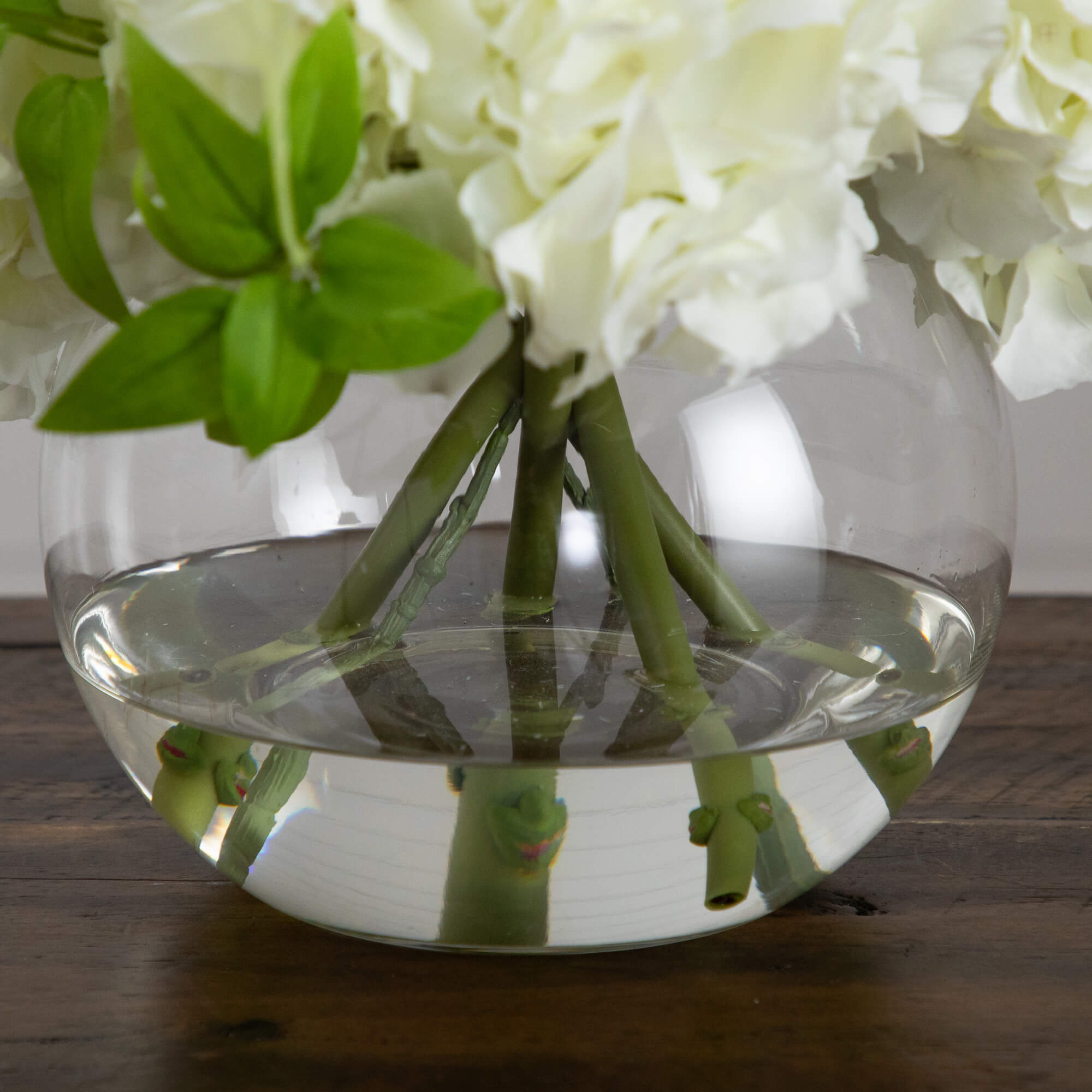 White Hydrangea Arrangement - TidyPlant